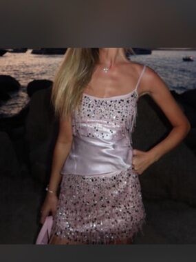 Asta Resort Yasmin Top Blush Pink *Color Bleed*